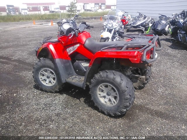 2BVEKHJ177V000843 - 2007 CAN-AM OUTLANDER 650 XT RED photo 3