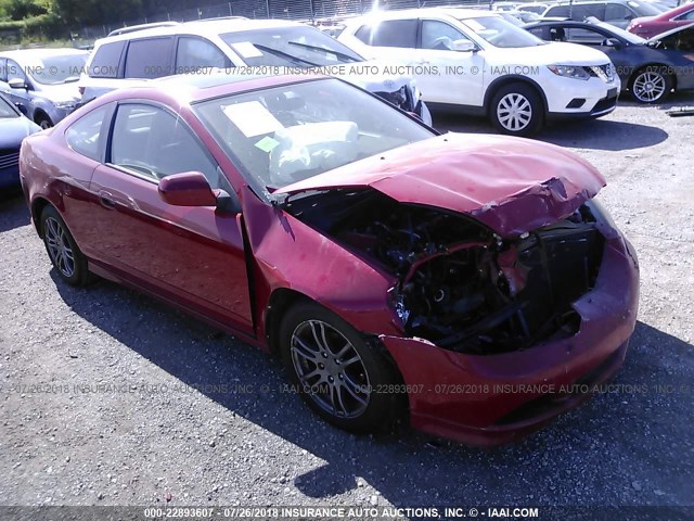 JH4DC54856S015563 - 2006 ACURA RSX RED photo 1
