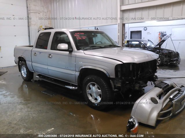 2GTEK63N461282053 - 2006 GMC SIERRA K1500 DENALI SILVER photo 1