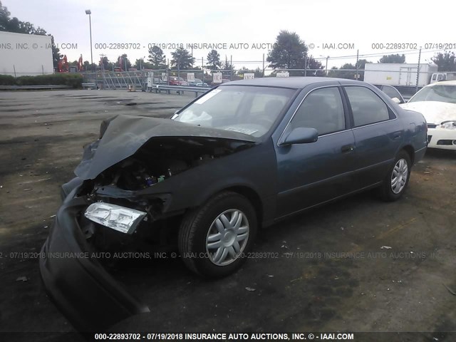 4T1BG22K11U812203 - 2001 TOYOTA CAMRY CE/LE/XLE 蓝色 照片 2