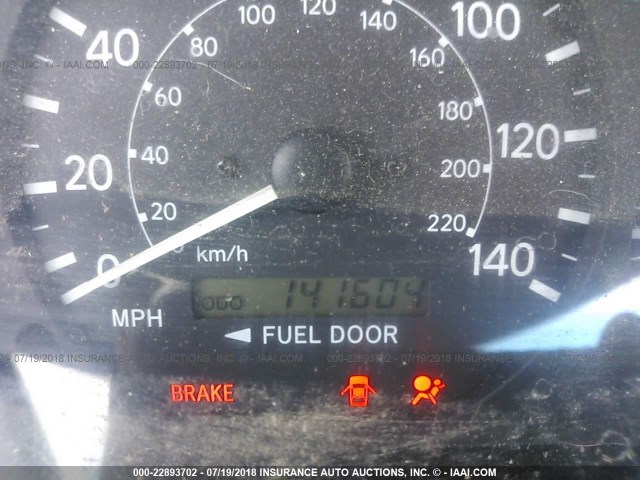 4T1BG22K11U812203 - 2001 TOYOTA CAMRY CE/LE/XLE 蓝色 照片 7