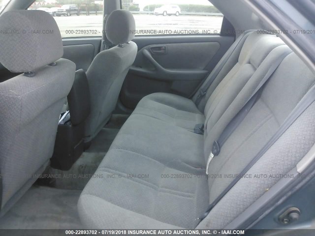 4T1BG22K11U812203 - 2001 TOYOTA CAMRY CE/LE/XLE 蓝色 照片 8