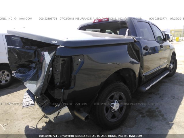 5TBEV54157S456390 - 2007 TOYOTA TUNDRA CREWMAX SR5 GREEN photo 4