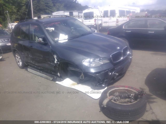 5UXZV4C52CL985894 - 2012 BMW X5 XDRIVE35I Gris foto 1