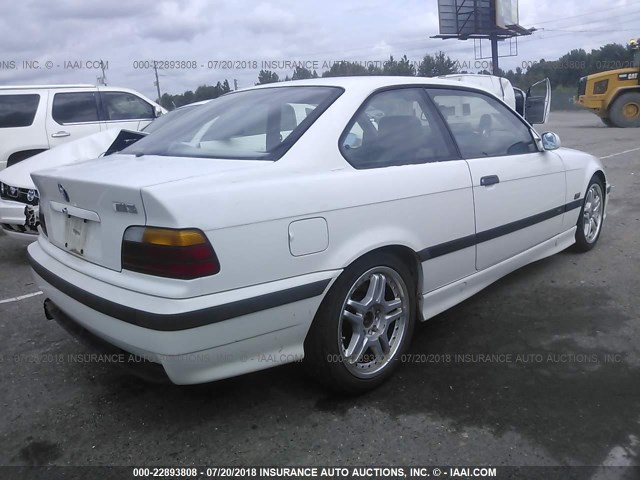 WBSBF9328SEH07132 - 1995 BMW M3 WHITE photo 4