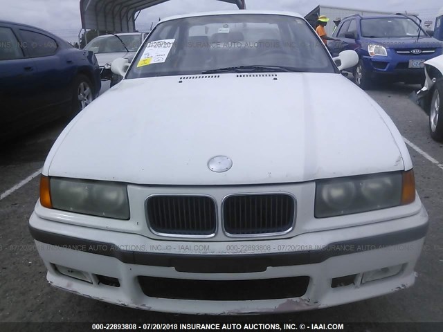 WBSBF9328SEH07132 - 1995 BMW M3 WHITE photo 6
