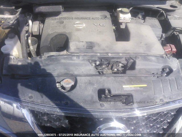 5N1AR2MM2DC659782 - 2013 NISSAN PATHFINDER S/SV/SL/PLATINUM BLACK photo 10