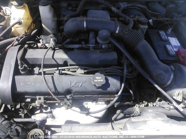 3FAFP11392R129707 - 2002 FORD ESCORT ZX2 GRAY photo 10