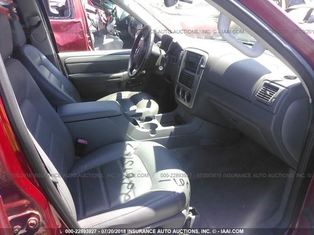 1FMZU73W93UA43250 - 2003 FORD EXPLORER XLT/XLT SPORT/NBX 红色 照片 5