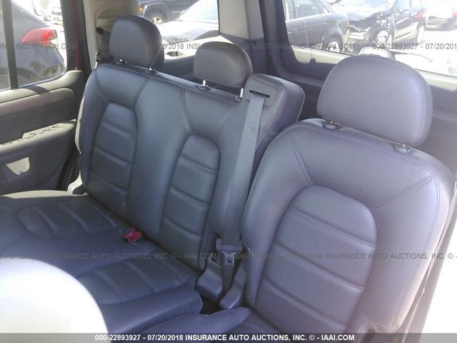 1FMZU73W93UA43250 - 2003 FORD EXPLORER XLT/XLT SPORT/NBX 红色 照片 8