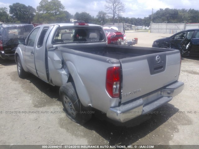 1N6BD0CT6AC448789 - 2010 NISSAN FRONTIER KING CAB SE/LE/NISMO SILVER photo 3