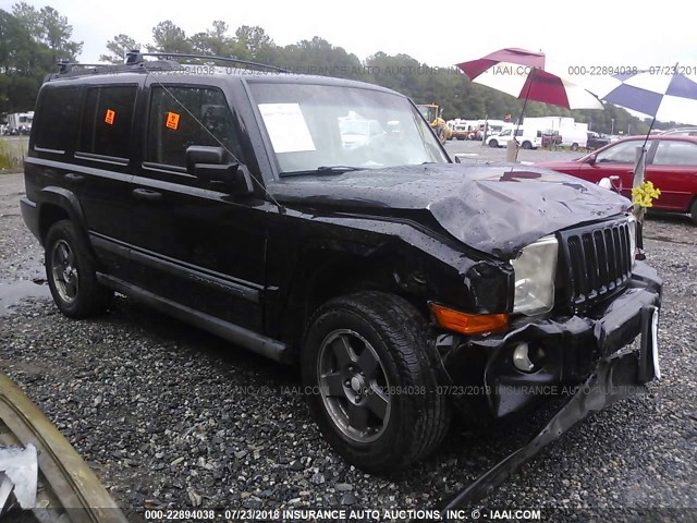 1J8HG48NX6C141602 - 2006 JEEP COMMANDER 黑色 照片 1