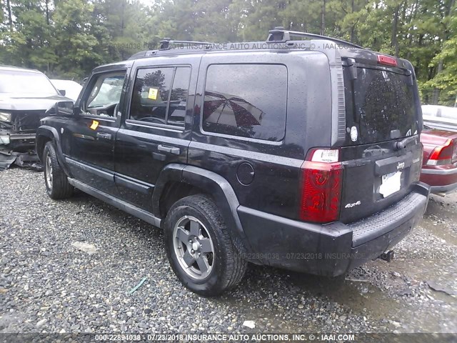 1J8HG48NX6C141602 - 2006 JEEP COMMANDER 黑色 照片 3