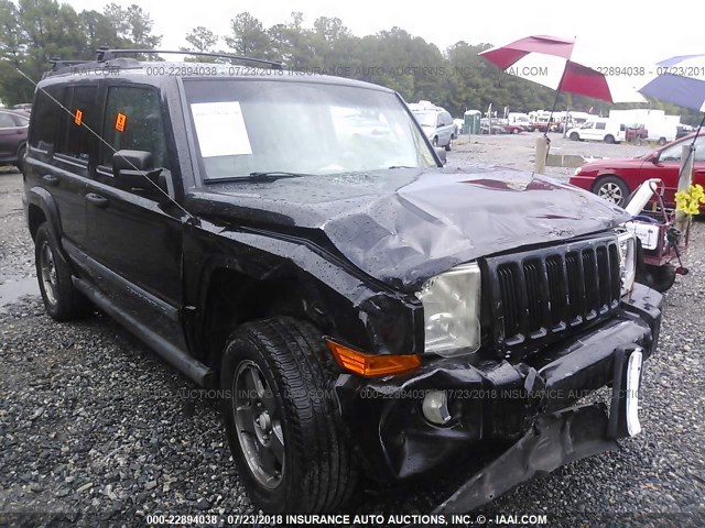1J8HG48NX6C141602 - 2006 JEEP COMMANDER 黑色 照片 6