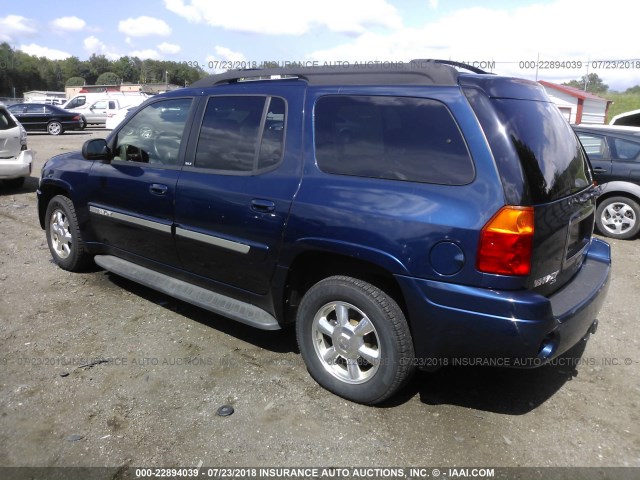 1GKET16SX46234939 - 2004 GMC ENVOY XL BLUE photo 3