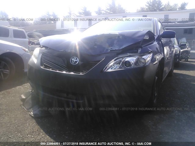 4T1BE46K88U243453 - 2008 TOYOTA CAMRY CE/LE/XLE/SE BLUE photo 6