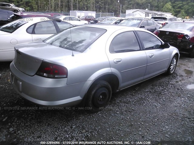 1C3EL46X83N505269 - 2003 CHRYSLER SEBRING LX SILVER photo 4