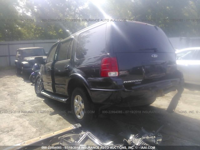 1FMPU19526LA86907 - 2006 FORD EXPEDITION LIMITED BLACK photo 3