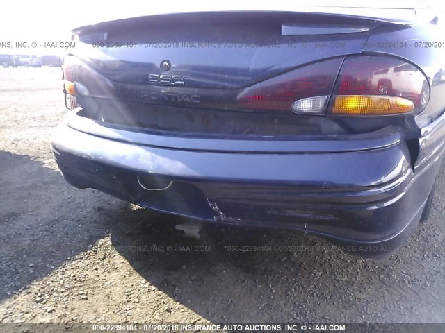 1G2HZ52KXXH242900 - 1999 PONTIAC BONNEVILLE SSE Dark Blue photo 6