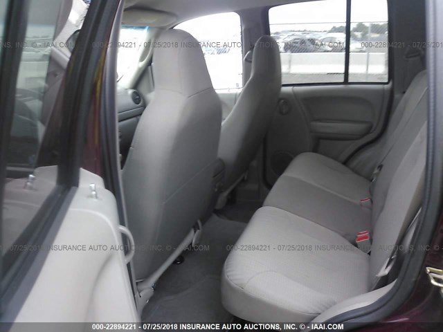 1J4GL48K53W555363 - 2003 JEEP LIBERTY SPORT/FREEDOM ბურგუნდია ფოტო 8