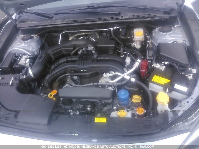 JF2GTABC2JH218870 - 2018 SUBARU CROSSTREK PREMIUM Gümüş foto 10