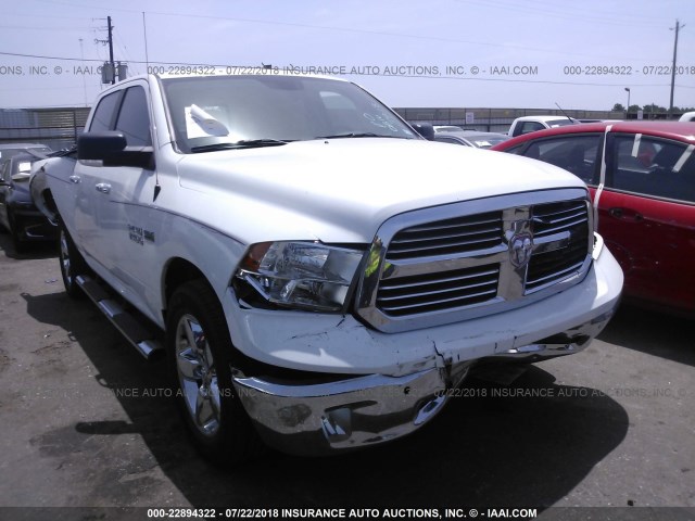 1C6RR6LT0HS506375 - 2017 RAM 1500 SLT WHITE photo 1