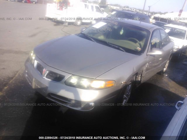 1G2HX52K434111601 - 2003 PONTIAC BONNEVILLE SE TAN photo 2