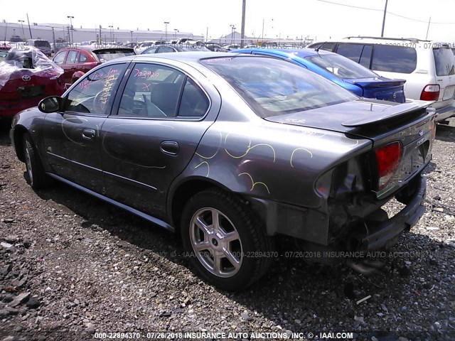 1G3NF52E54C101968 - 2004 OLDSMOBILE ALERO GLS 灰色 照片 3