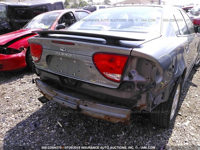 1G3NF52E54C101968 - 2004 OLDSMOBILE ALERO GLS 灰色 照片 6