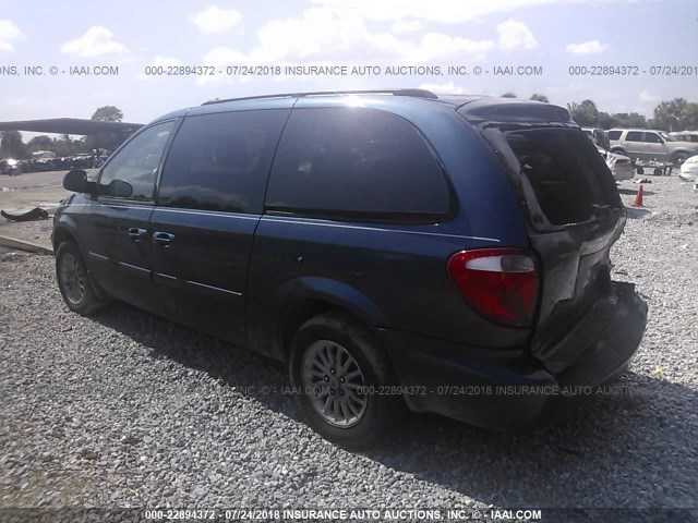 1D4GP24R27B138235 - 2007 DODGE GRAND CARAVAN SE BLUE photo 3