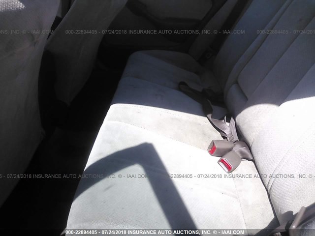 JT2BG12K4T0406658 - 1996 TOYOTA CAMRY DX/LE/XLE ვერცხლისფერი ფოტო 8