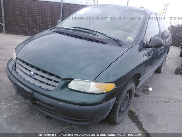 1P4GP44G6WB668919 - 1998 PLYMOUTH GRAND VOYAGER SE/EXPRESSO GREEN photo 2