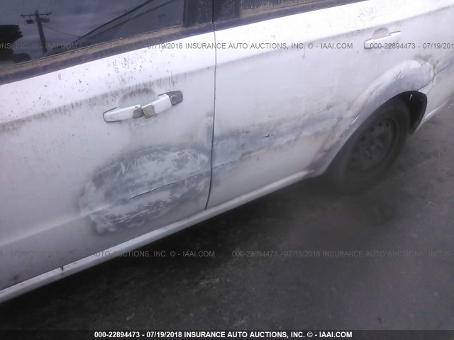 KL1TD5DE8AB073795 - 2010 CHEVROLET AVEO LS/LT 白色 照片 6