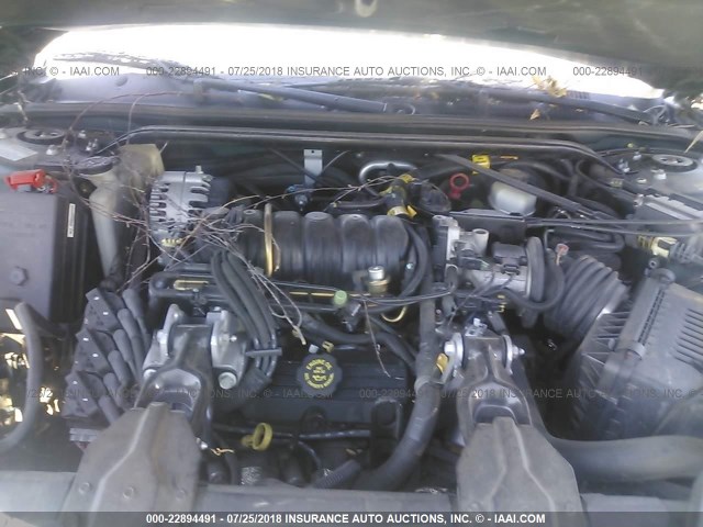 2G4WB55KXY1283286 - 2000 BUICK REGAL LS 绿色 照片 10