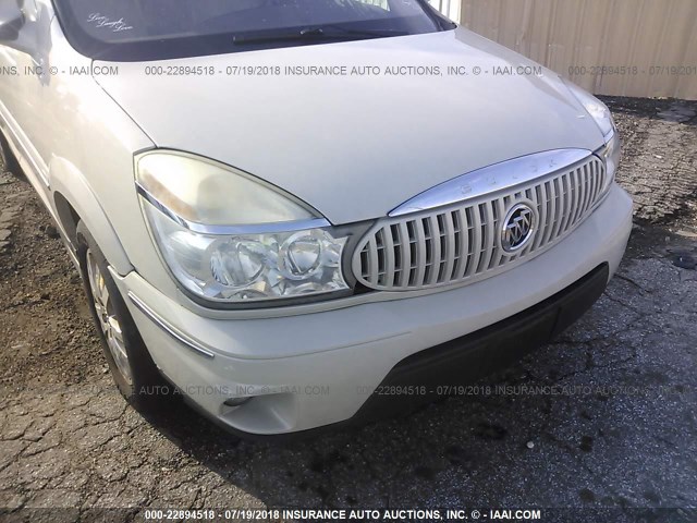 3G5DA03725S531067 - 2005 BUICK RENDEZVOUS CX/CXL WHITE photo 6