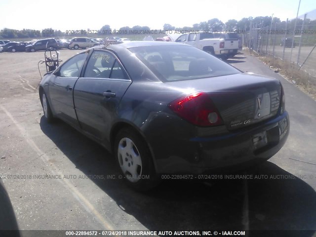 1G2ZF58B074255974 - 2007 PONTIAC G6 VALUE LEADER/BASE GRAY photo 3