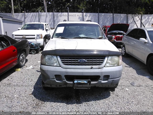 1FMZU72EX2UB24913 - 2002 FORD EXPLORER XLS WHITE photo 6