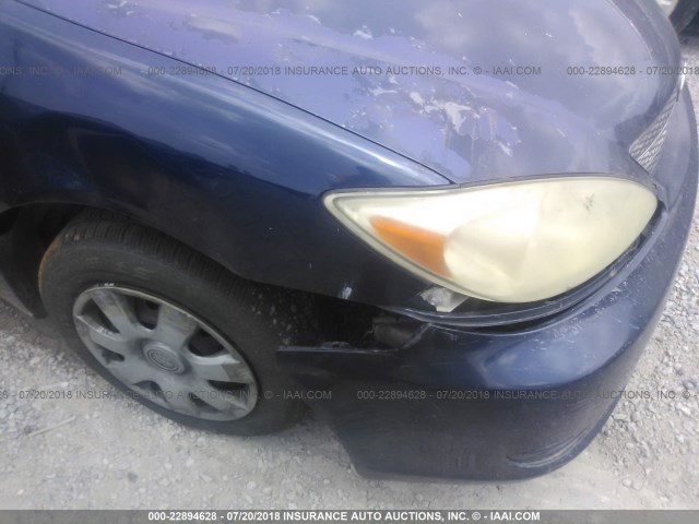 4T1BE32K62U581098 - 2002 TOYOTA CAMRY LE/XLE/SE Mavi foto 6