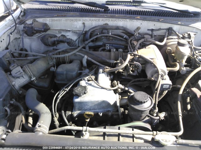 4TASM92N3XZ415356 - 1999 TOYOTA TACOMA XTRACAB PRERUNNER თეთრი ფოტო 10