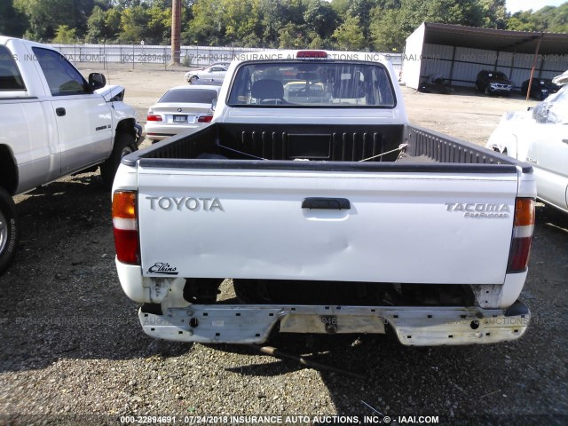 4TASM92N3XZ415356 - 1999 TOYOTA TACOMA XTRACAB PRERUNNER თეთრი ფოტო 6