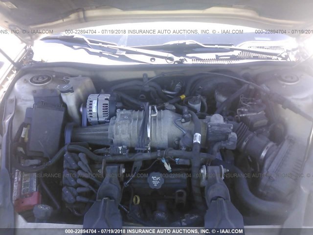 2G2WR524841195129 - 2004 PONTIAC GRAND PRIX GTP Qızıl foto 10