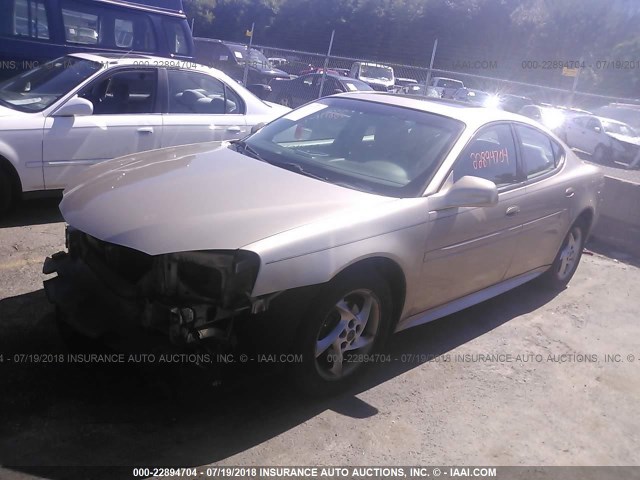 2G2WR524841195129 - 2004 PONTIAC GRAND PRIX GTP Qızıl foto 2