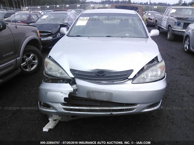JTDBE32KX20009429 - 2002 TOYOTA CAMRY LE/XLE/SE Boz foto 6