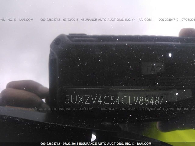 5UXZV4C54CL988487 - 2012 BMW X5 XDRIVE35I GRAY photo 9