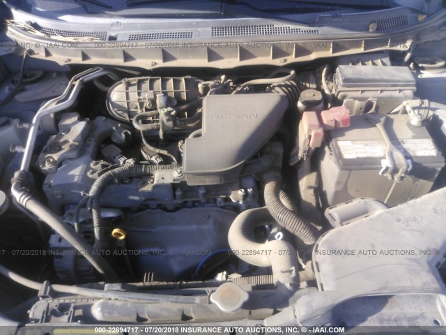 JN8AS5MT0BW183808 - 2011 NISSAN ROGUE S/SV/KROM GRAY photo 10