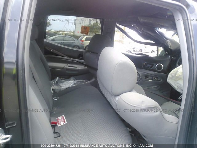 5TEJU62N27Z433138 - 2007 TOYOTA TACOMA DOUBLE CAB PRERUNNER BLACK photo 8