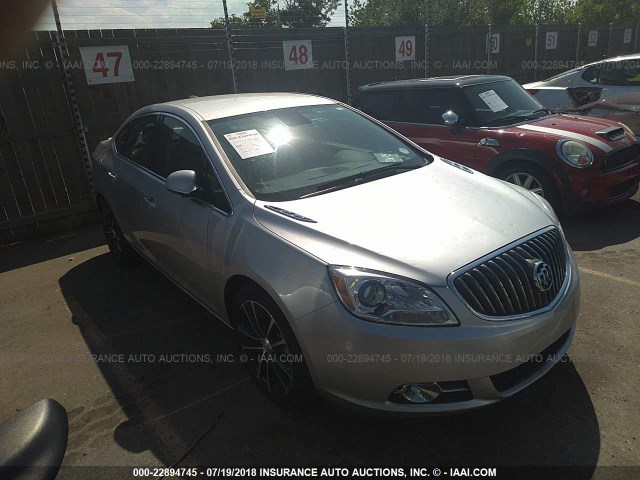 1G4PW5SK7G4183386 - 2016 BUICK VERANO SPORT TOURING SILVER photo 1