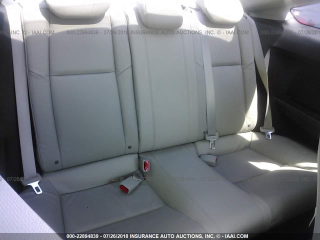 2HGFG3B13CH524855 - 2012 HONDA CIVIC EXL WHITE photo 8