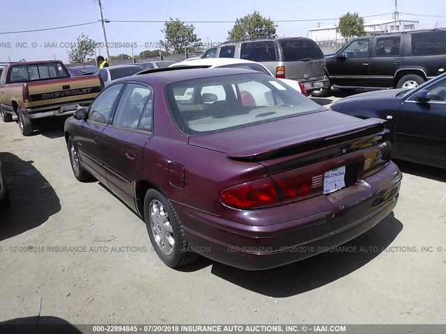 2G4WB52K4W1601288 - 1998 BUICK REGAL LS 勃艮第红 照片 3