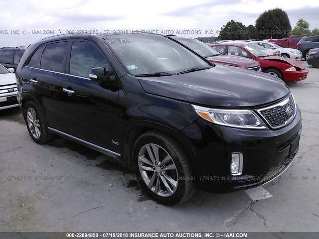 5XYKWDA72FG638893 - 2015 KIA SORENTO SX/SX LIMITED BLACK photo 1